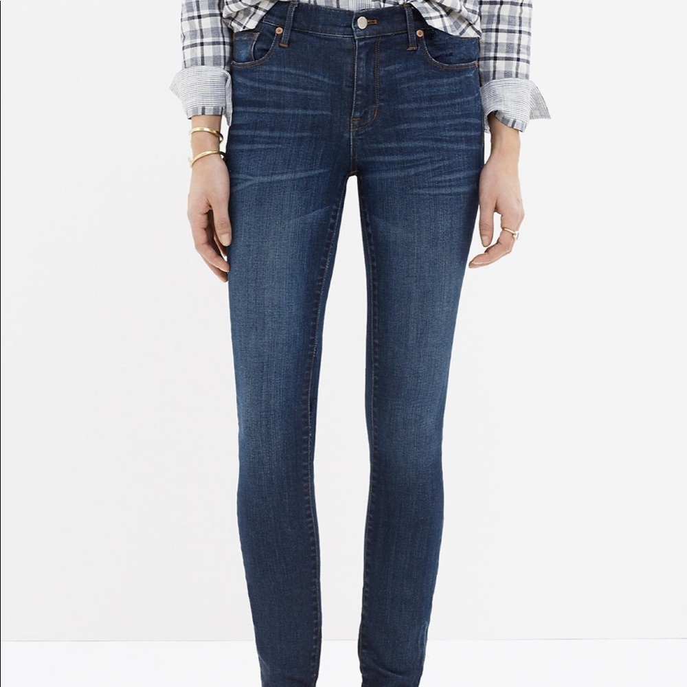 Madewell High Riser Skinny Jeans